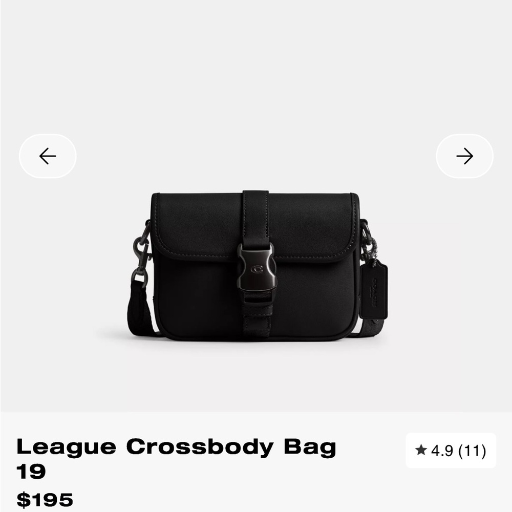 Coach League Crossbody Bag 19